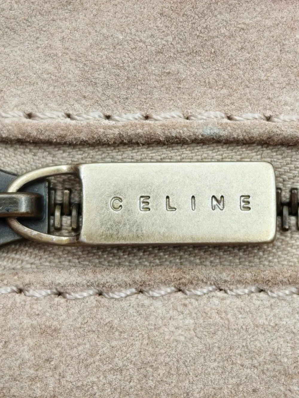 Celine Vintage Pink Leather Shoulder Bag Gold Hardware Buckle Handbag
